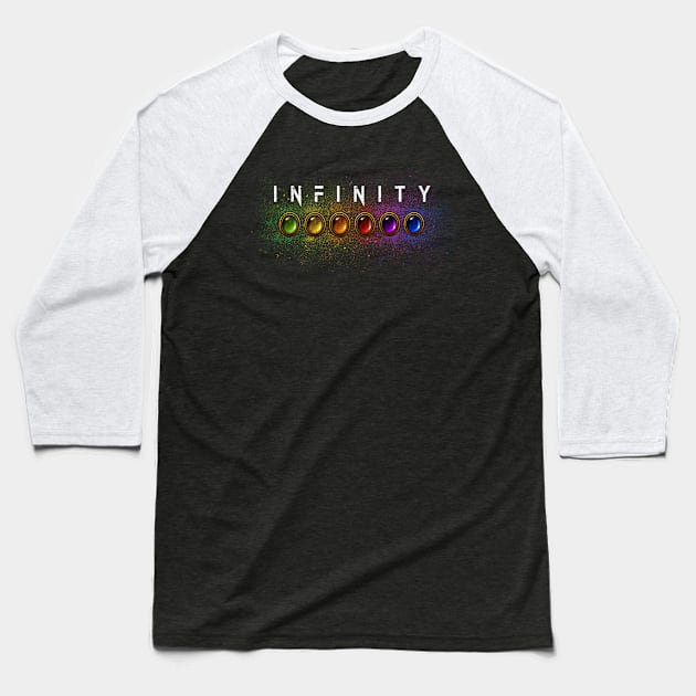 Infinity Gems Baseball T-Shirt by VanHand